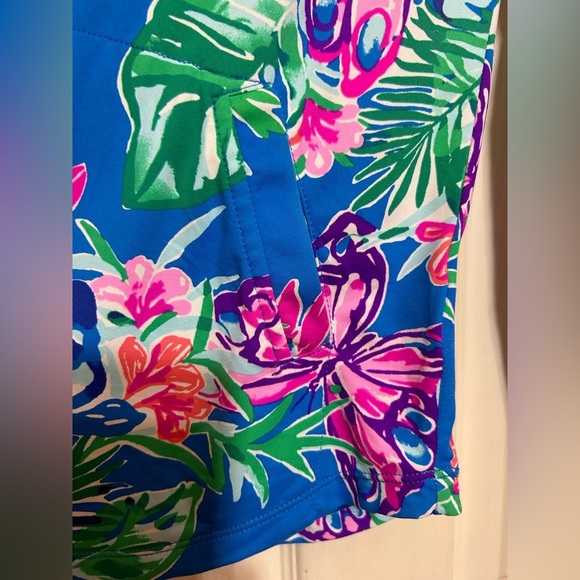 Lilly pulitzer UPF 50+ ChillyLilly Lilblock popover Hooded Face Mask xxs - Picture 4 of 11